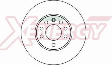 AP XENERGY X602161 - Brake Disc autospares.lv