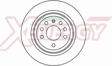 AP XENERGY X602162 - Brake Disc autospares.lv