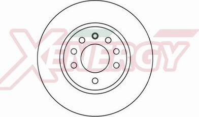 AP XENERGY X602109 - Brake Disc autospares.lv