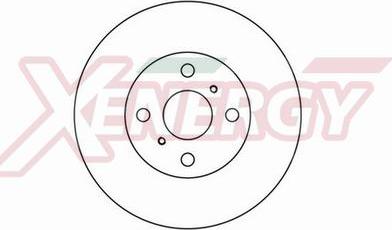 AP XENERGY X602105 - Brake Disc autospares.lv