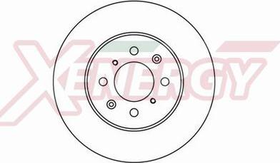 AP XENERGY X602102 - Brake Disc autospares.lv