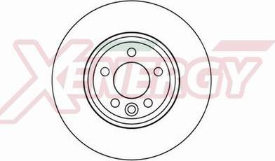 AP XENERGY X602117 - Brake Disc autospares.lv