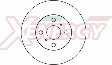 AP XENERGY X602138 - Brake Disc autospares.lv