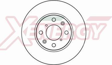 AP XENERGY X602124 - Brake Disc autospares.lv