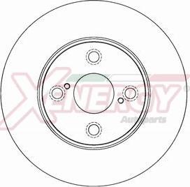 AP XENERGY X602302 - Brake Disc autospares.lv