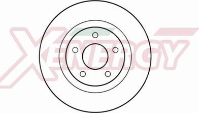 AP XENERGY X602247 - Brake Disc autospares.lv