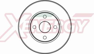 AP XENERGY X602264 - Brake Disc autospares.lv