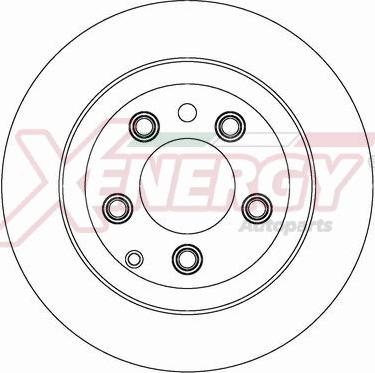 AP XENERGY X602204 - Brake Disc autospares.lv