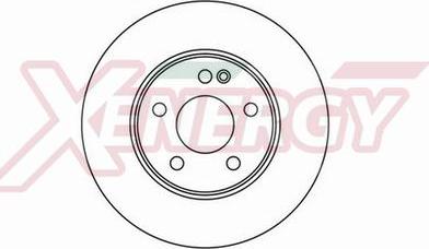 AP XENERGY X602208 - Brake Disc autospares.lv