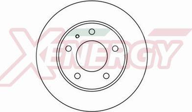 AP XENERGY X602217 - Brake Disc autospares.lv