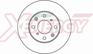 AP XENERGY X602228 - Brake Disc autospares.lv