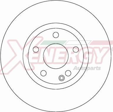 AP XENERGY X602741 - Brake Disc autospares.lv