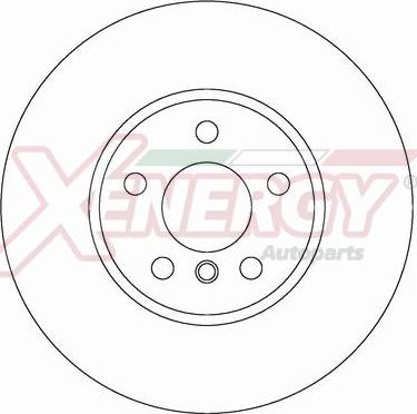 AP XENERGY X602743 - Brake Disc autospares.lv