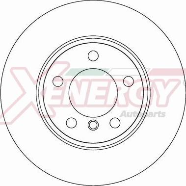 AP XENERGY X602753 - Brake Disc autospares.lv