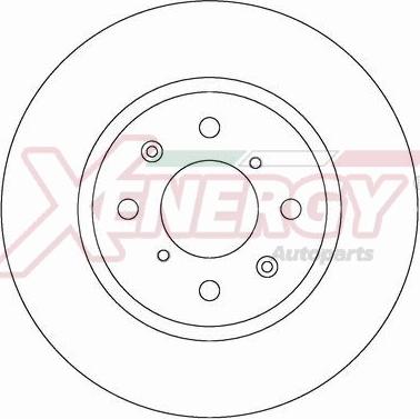 AP XENERGY X602763 - Brake Disc autospares.lv