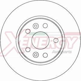 AP XENERGY X602723 - Brake Disc autospares.lv