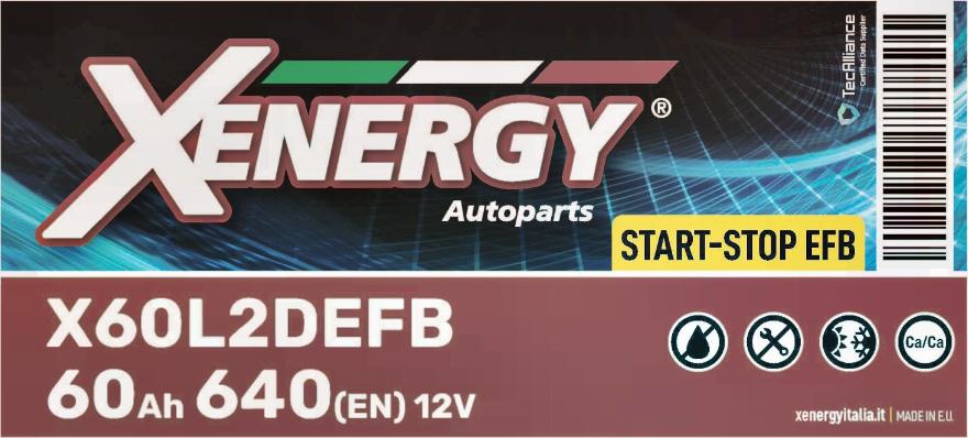 AP XENERGY X60L2DEFB - Starter Battery autospares.lv