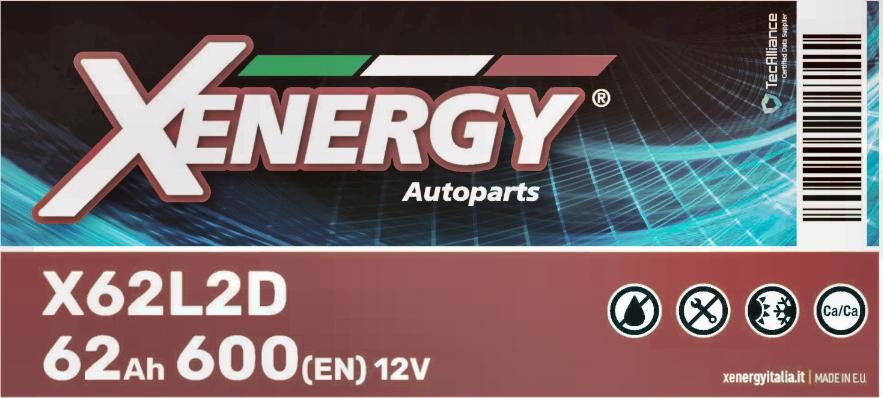 AP XENERGY X62L2D - Starter Battery autospares.lv