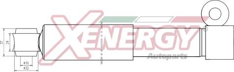 AP XENERGY X094441 - Shock Absorber autospares.lv