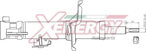 AP XENERGY X014331 - Shock Absorber autospares.lv