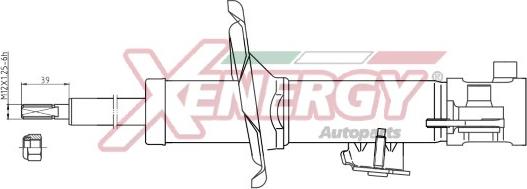 AP XENERGY X015331 - Shock Absorber autospares.lv