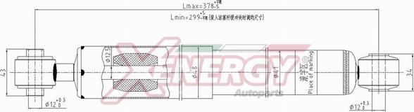 AP XENERGY X148341 - Shock Absorber autospares.lv