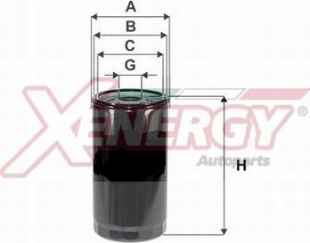 AP XENERGY X1595926 - Oil Filter autospares.lv