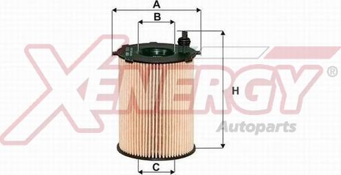 AP XENERGY X1596674 - Oil Filter autospares.lv