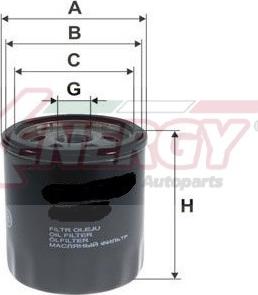 AP XENERGY X159618 - Oil Filter autospares.lv