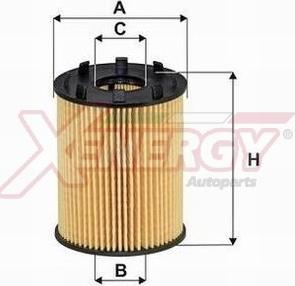 AP XENERGY X1596827 - Oil Filter autospares.lv