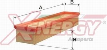 AP XENERGY X1591344 - Air Filter, engine autospares.lv