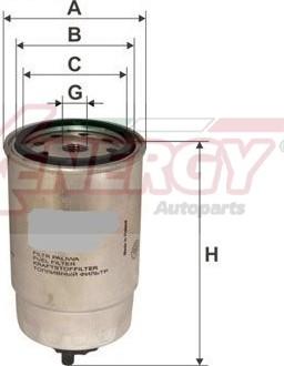 AP XENERGY X1598451 - Fuel filter autospares.lv