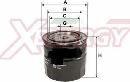 AP XENERGY X155107 - Oil Filter autospares.lv