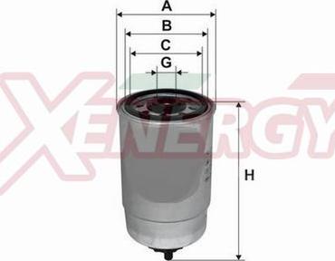 AP XENERGY X1510120 - Fuel filter autospares.lv