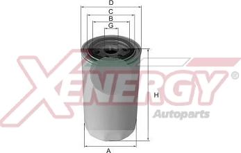 AP XENERGY X1510801 - Oil Filter autospares.lv