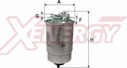 AP XENERGY X1510258 - Fuel filter autospares.lv