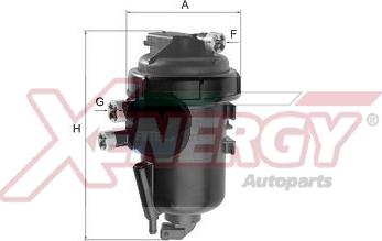 AP XENERGY X1518300 - Oil Filter autospares.lv