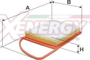 AP XENERGY X1521916 - Air Filter, engine autospares.lv