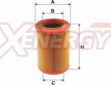 AP XENERGY X1522440 - Air Filter, engine autospares.lv