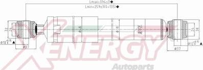 AP XENERGY X828343 - Shock Absorber autospares.lv