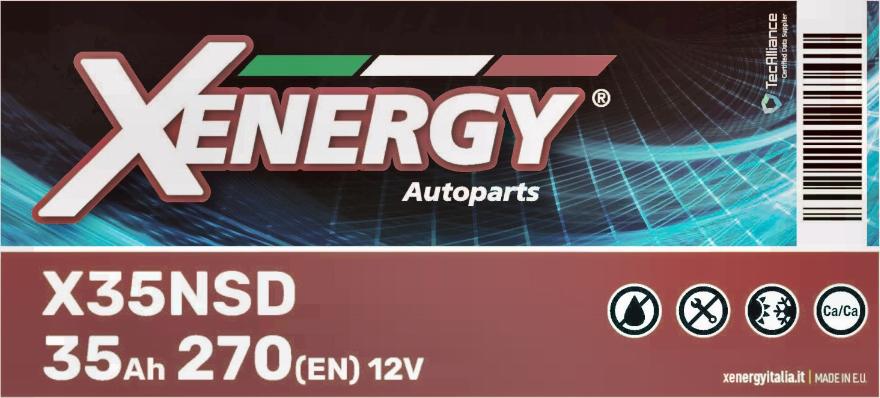 AP XENERGY X35NSD - Starter Battery autospares.lv