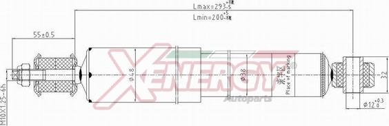 AP XENERGY X228553 - Shock Absorber autospares.lv