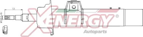 AP XENERGY X270339 - Shock Absorber autospares.lv