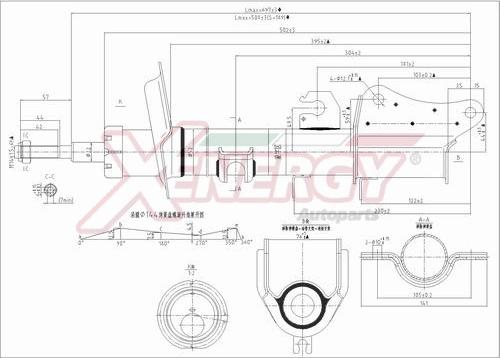 AP XENERGY X745339 - Shock Absorber autospares.lv