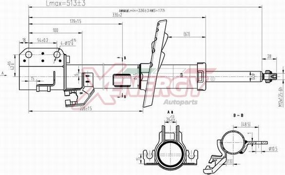 AP XENERGY X747333 - Shock Absorber autospares.lv