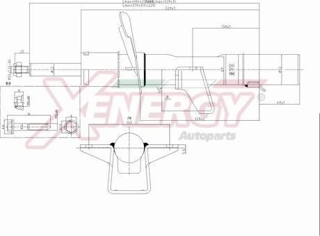 AP XENERGY X759339 - Shock Absorber autospares.lv