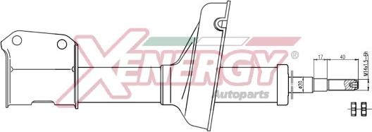 AP XENERGY X701338 - Shock Absorber autospares.lv