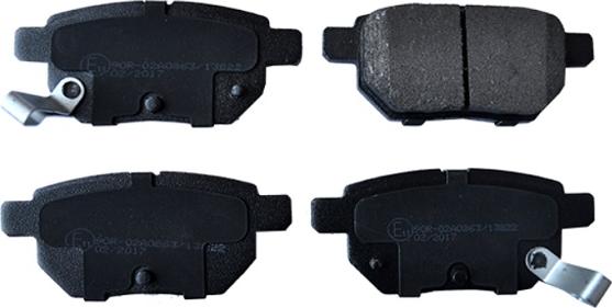 ASAM 55455 - Brake Pad Set, disc brake autospares.lv