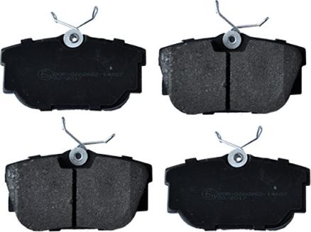 ASAM 55450 - Brake Pad Set, disc brake autospares.lv