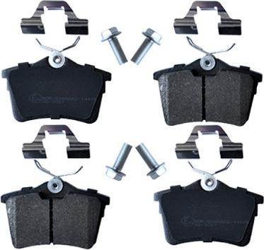 ASAM 55461 - Brake Pad Set, disc brake autospares.lv